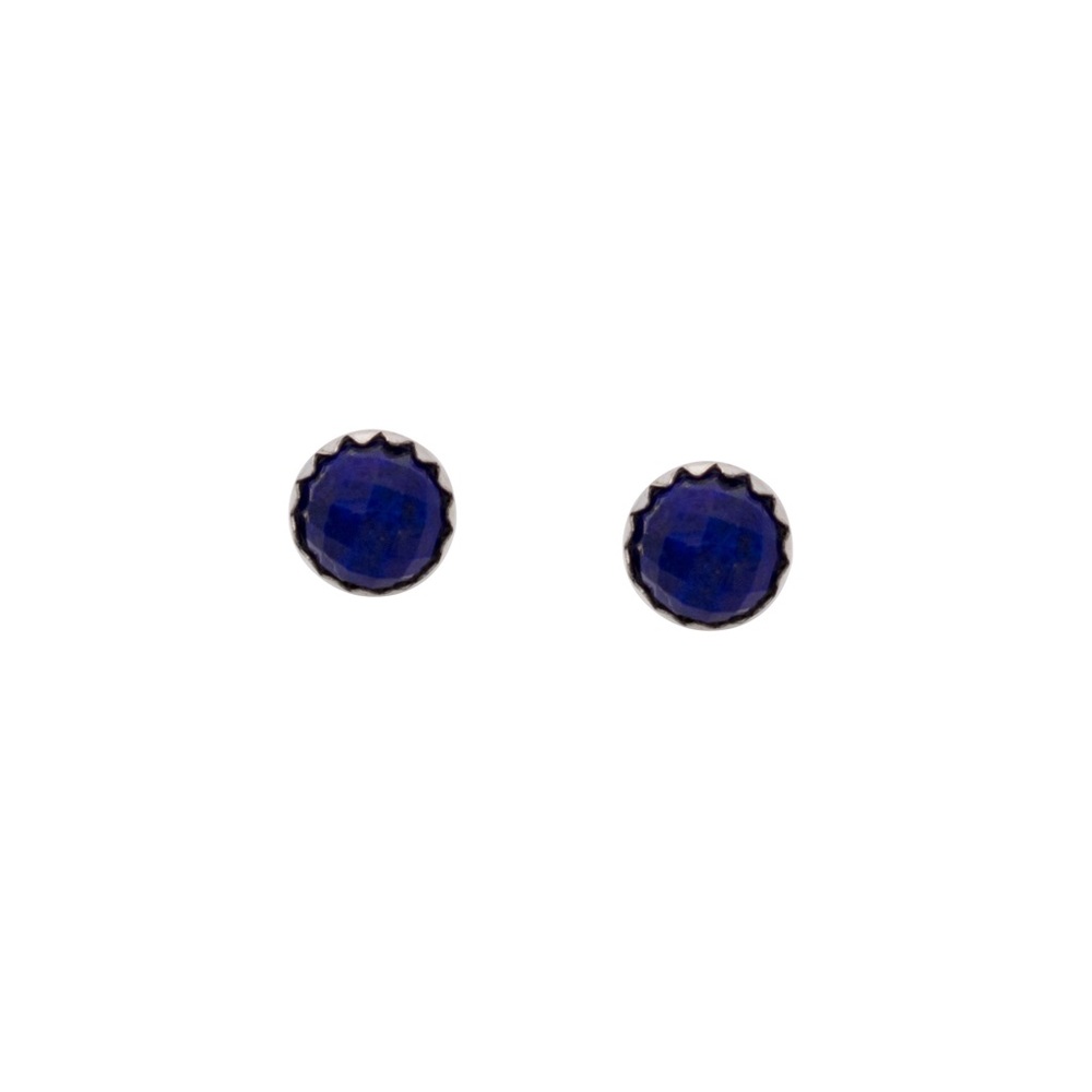 Sterling Silver Lapis Earrings